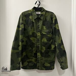 Jack Spade Military Camouflage Shirt Jacket - XS